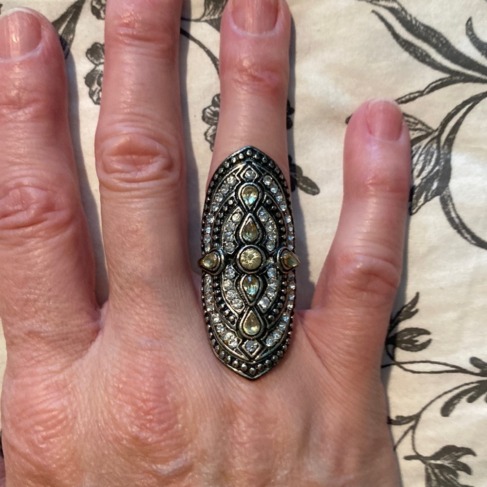 Silver color ring